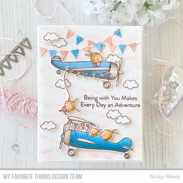 My Favorite Things Stempelset "High-Flying Adventure" Clear Stamp Set