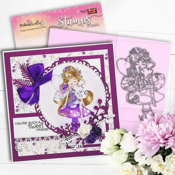 Polkadoodles Stempel "Serenity Blossom" Clear Stamp-Set