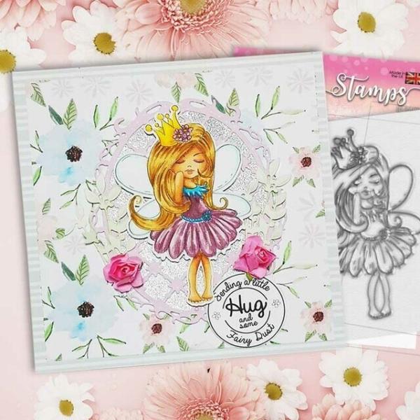 Polkadoodles Stempel "Serenity Fairy Princess" Clear Stamp-Set