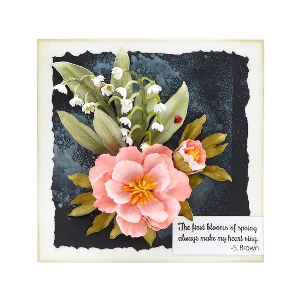 Spellbinders Stempelset "Spring Quotes"