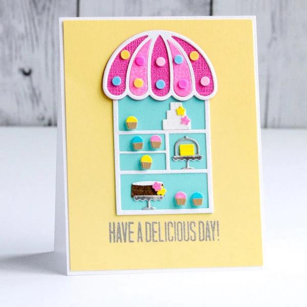 Spellbinders Die "The Sweet Shoppe Etched" Stanzschablone