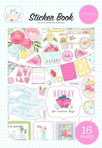 Carta Bella "Summer" Sticker Book