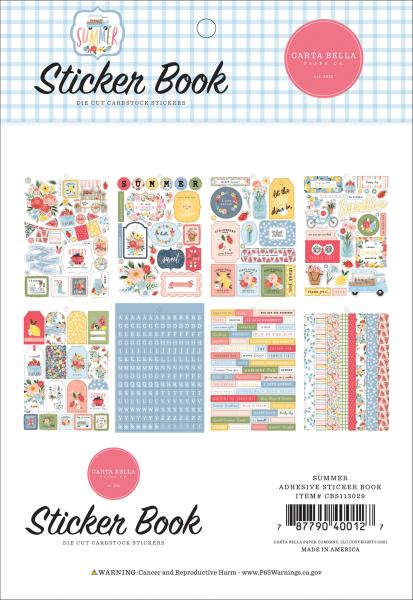 Carta Bella "Summer" Sticker Book