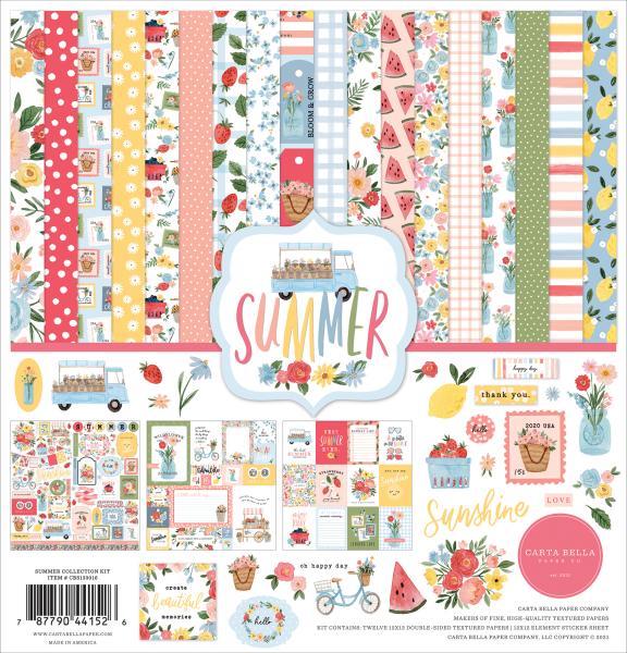 Carta Bella "Summer" 12x12" Collection Kit