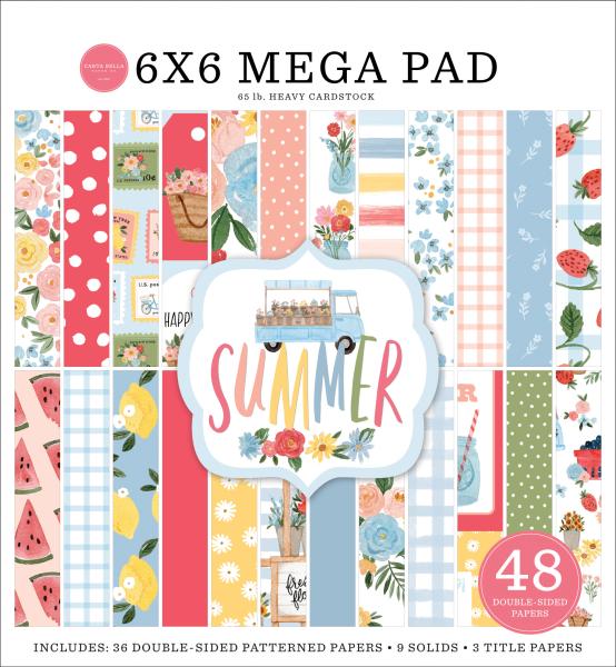 Carta Bella "Summer" 6x6" Cardmakers Mega Pad