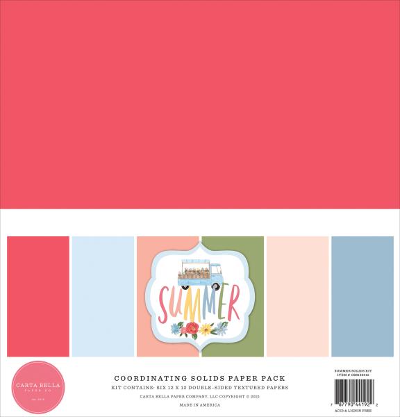 Carta Bella "Summer" Mega Bundle - Komplettpaket 