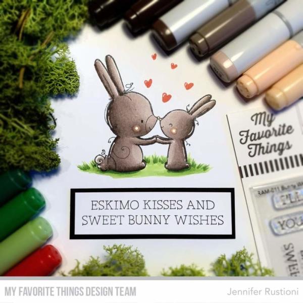 My Favorite Things Stempelset "Bunny Wishes" Clear Stamp Set