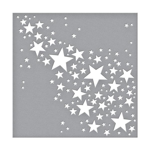 Spellbinders Stencil "Star Bright" - Schablone