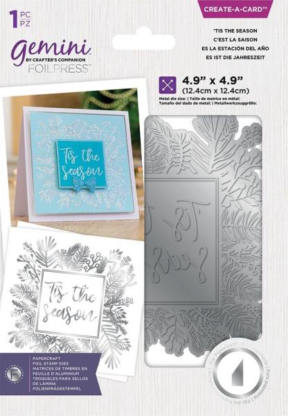 Gemini Foil Stamp  ‘Tis the Season  -  Hotfoil - 