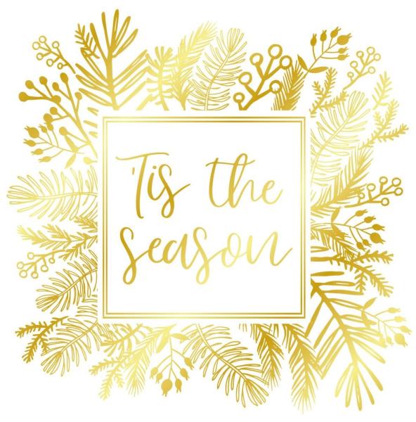 Gemini Foil Stamp  ‘Tis the Season  -  Hotfoil - 