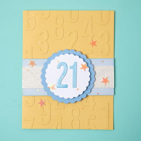 Sizzix Thinlits Craft Die - Bold numbers - Zahlen