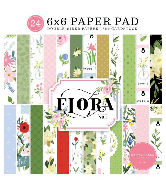 Carta Bella "Flora No.4" 6x6" Paper Pad