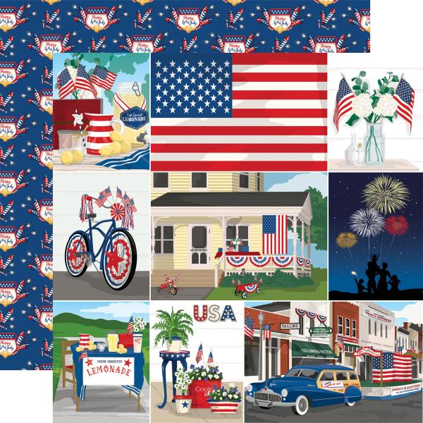 Carta Bella "God Bless America" 12x12" Collection Kit