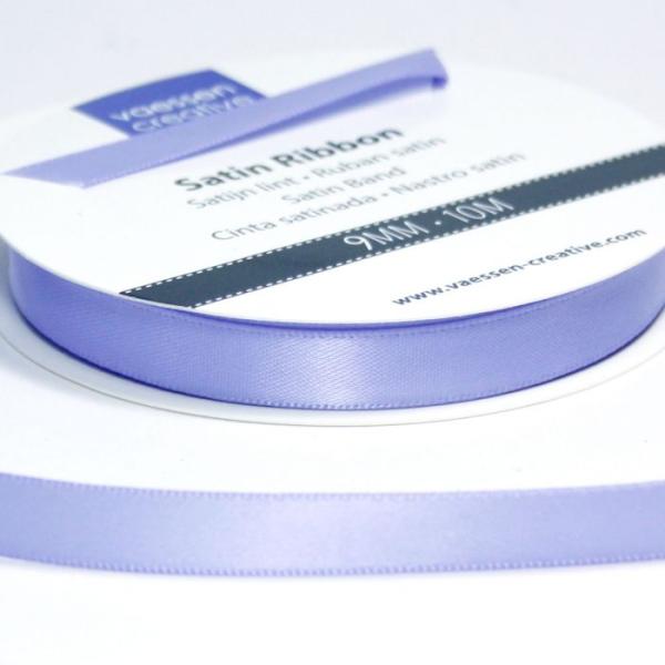 Vaessen Creative - Satinband  9mm 10 Meter Lavendel