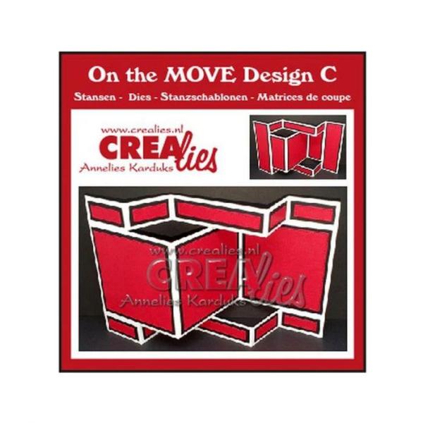 Crealies - On the MOVE - Dies - Stanzen - Design c 