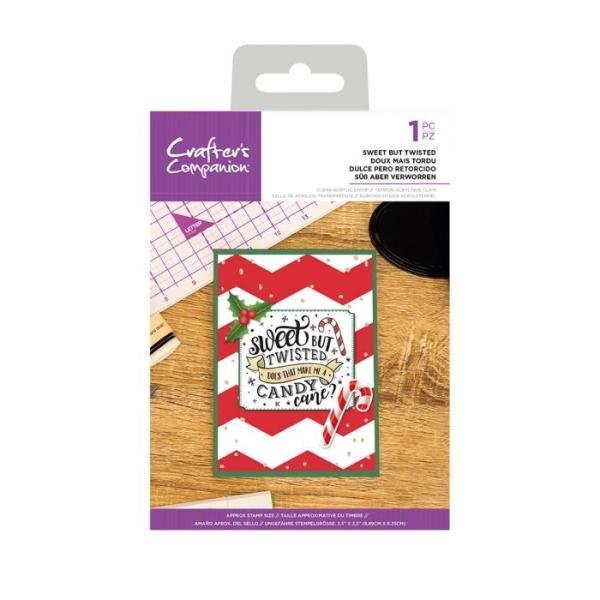 Crafters Companion - Sweet But Twisted  - Clear Stamps