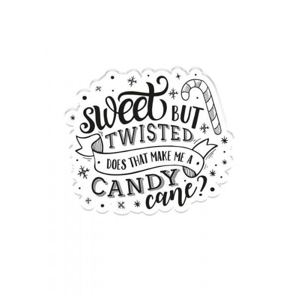 Crafters Companion - Sweet But Twisted  - Clear Stamps