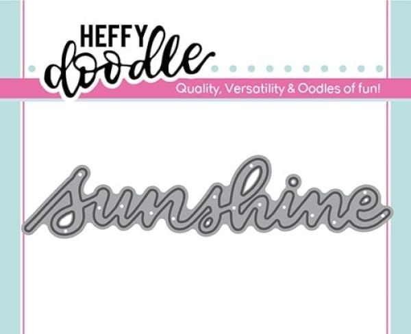 Heffy Doodle Sunshine  Cutting Dies - Stanze  