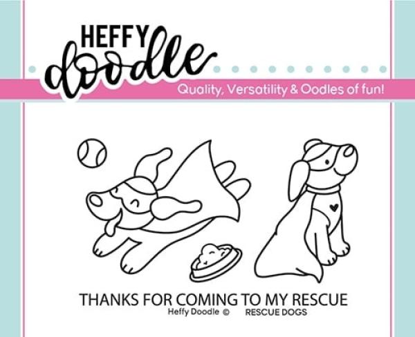 Heffy Doodle Rescue Dogs   Clear Stamps - Stempel 