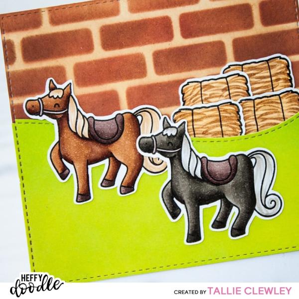 Heffy Doodle Hay There   Clear Stamps - Stempel 