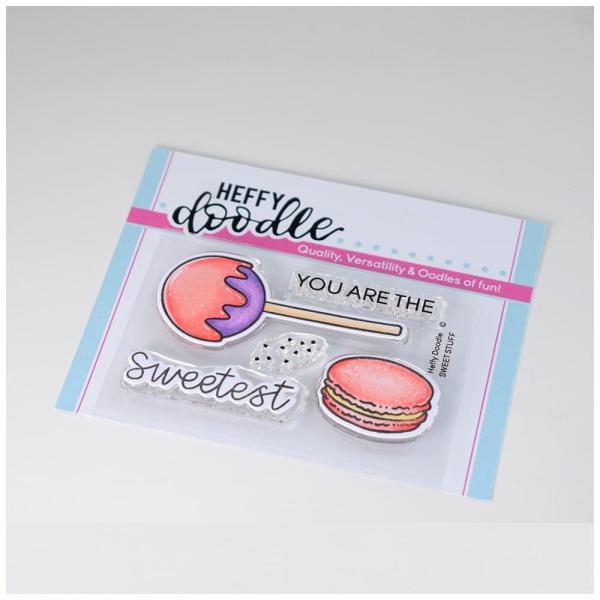 Heffy Doodle Sweet Stuff   Clear Stamps - Stempel 