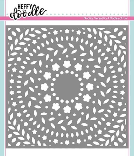 Heffy Doodle Ring A Rosies  Stencil - Schablone