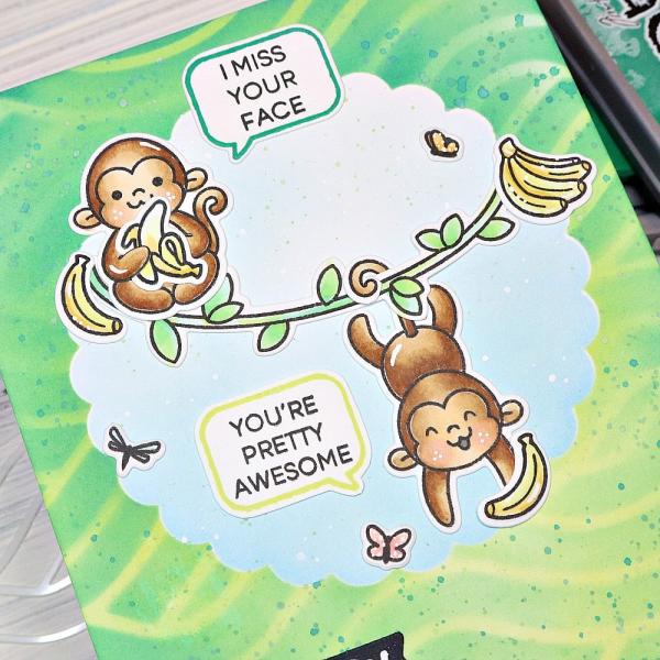 Heffy Doodle Chimply The Best   Clear Stamps - Stempel 