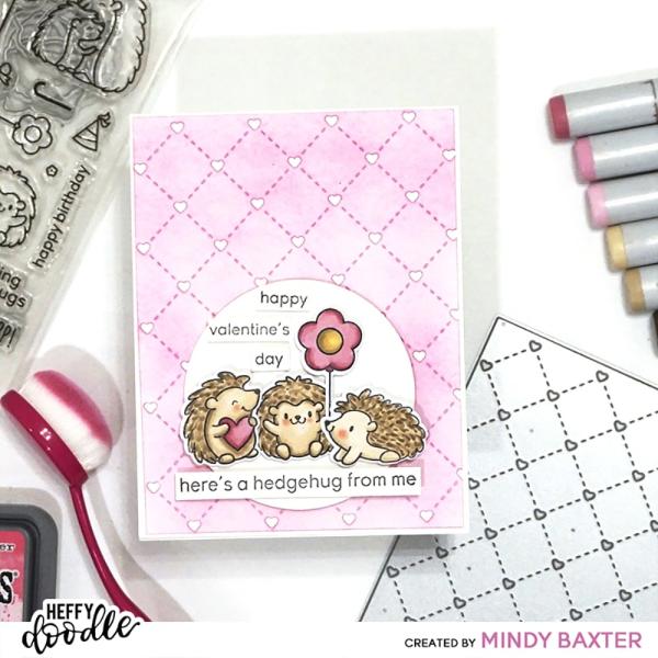 Heffy Doodle Quill You Be Mine   Clear Stamps - Stempel 