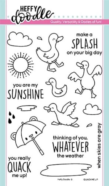 Heffy Doodle Quack Me Up   Clear Stamps - Stempel 