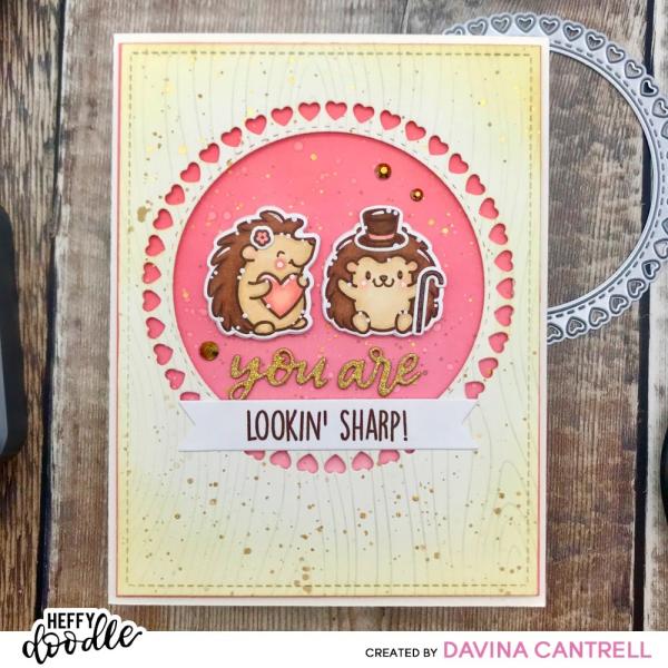 Heffy Doodle Fancy Nancy Frames  Cutting Dies - Stanze  