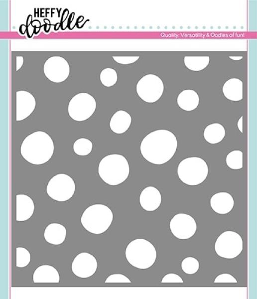 Heffy Doodle Dotty Lottie  Stencil - Schablone