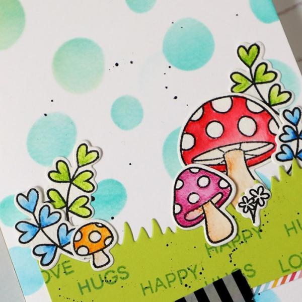 Heffy Doodle Dotty Lottie  Stencil - Schablone