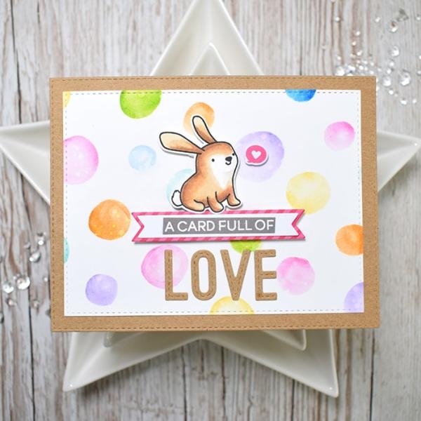 Heffy Doodle Dotty Lottie  Stencil - Schablone