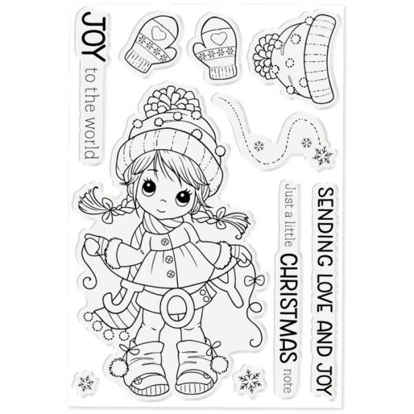 Crafters Companion - Molly's Joy  - Clear Stamps