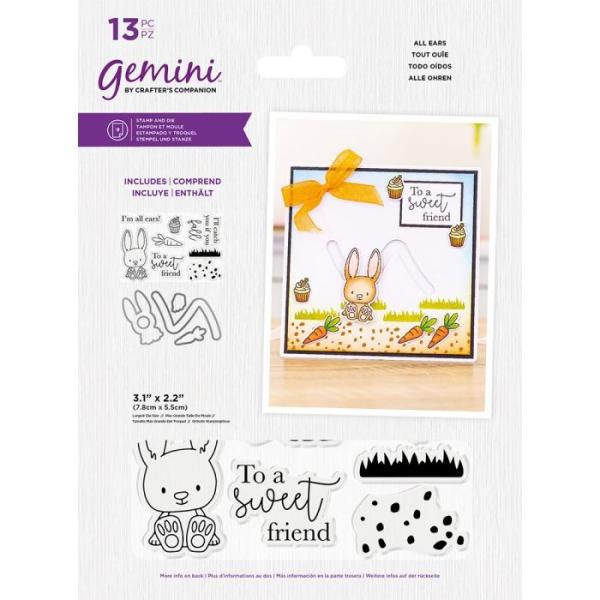 Gemini All Ears Stamp & Die  - Stempel & Stanze 