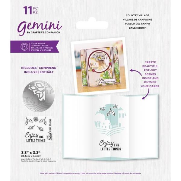 Gemini Country Village Stamp & Die  - Stempel & Stanze 