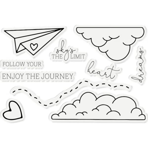 Gemini Sky's The Limit Stamp & Die  - Stempel & Stanze 