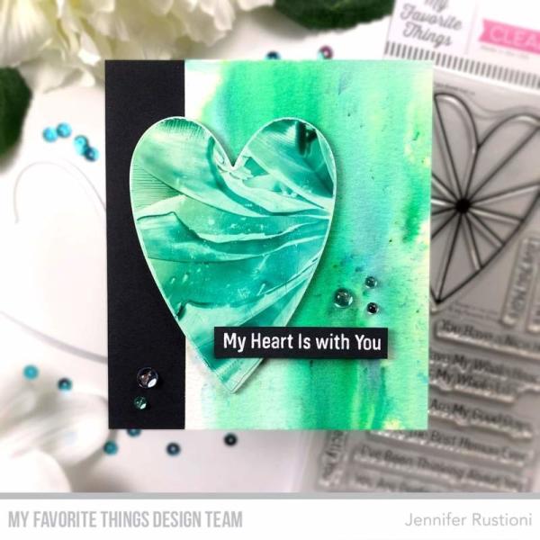 My Favorite Things Die-namics "Heart Burst Hellos" | Stanzschablone | Stanze | Craft Die