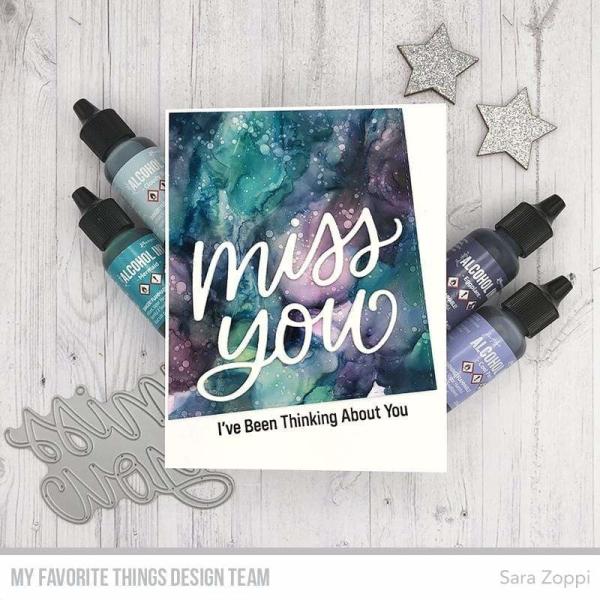 My Favorite Things Stempel "Miss You" Clear Stamp