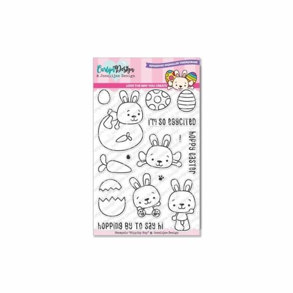 Carlijn Design Hippity Hop   Clear Stamps - Stempel 