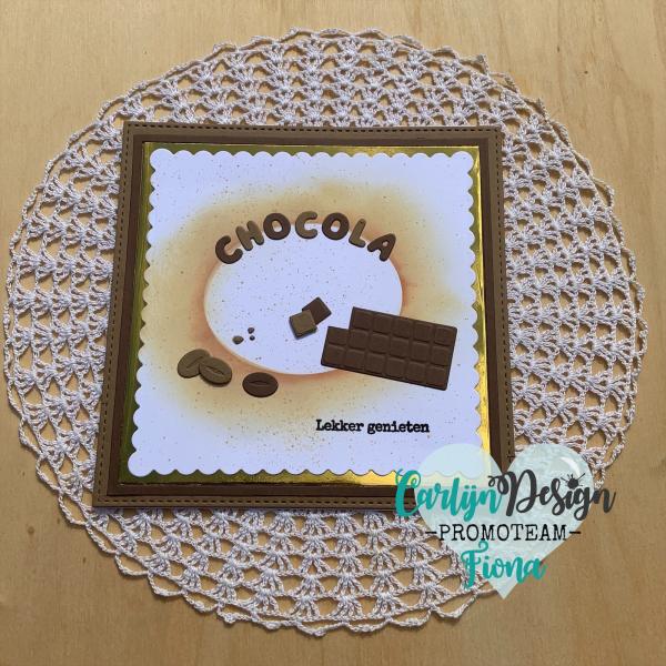 Carlijn Design Foute Chocola  Cutting Dies - Stanzen