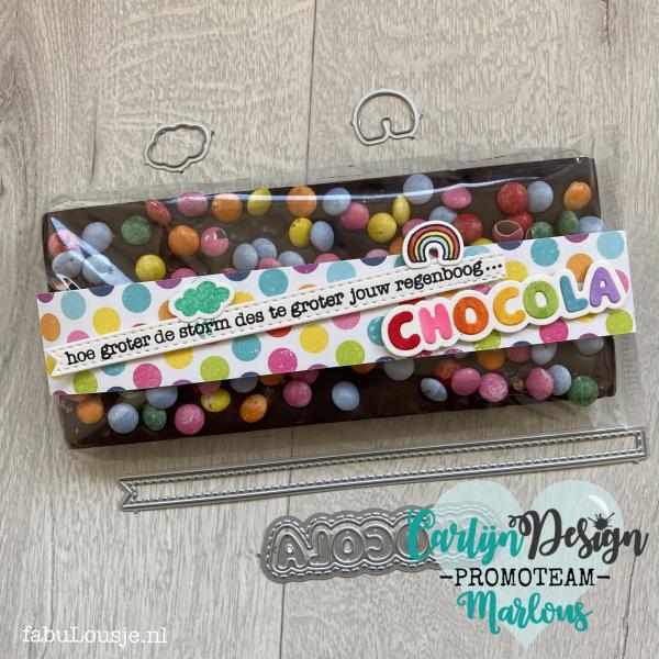 Carlijn Design Regenboog & Sterren   Clear Stamps - Stempel 