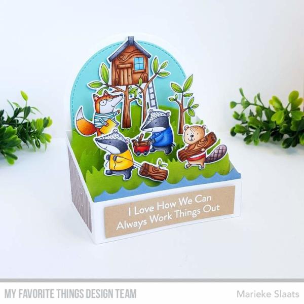 My Favorite Things Stempelset "Let's Work Together" Clear Stamp Set