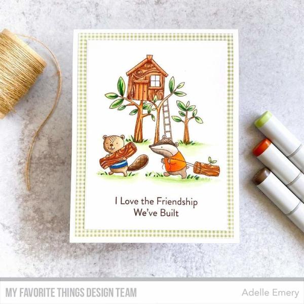 My Favorite Things Stempelset "Let's Work Together" Clear Stamp Set