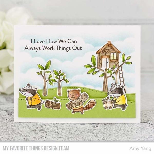 My Favorite Things Die-namics "Let's Work Together" | Stanzschablone | Stanze | Craft Die