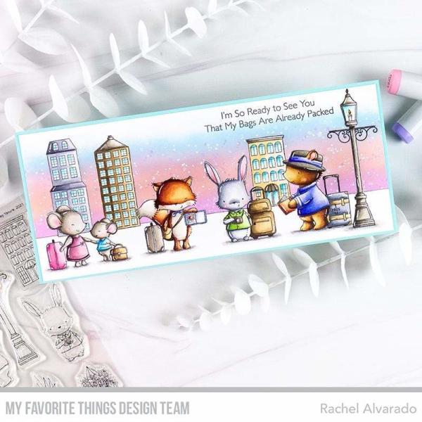 My Favorite Things Stempelset "Travel Plans" Clear Stamp Set