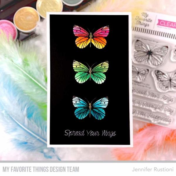 My Favorite Things Stempelset "Spread Your Wings" Clear Stamp Set