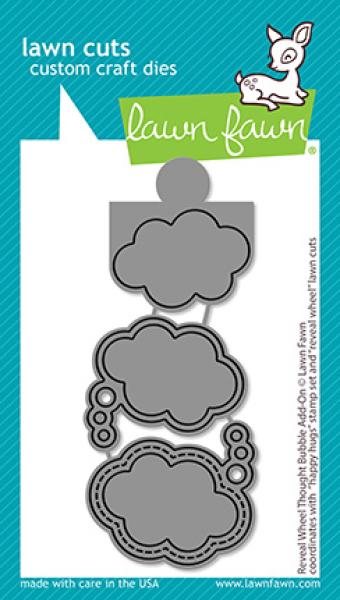 Lawn Fawn Craft Die - Reveal Wheel Thought Bubble Add-on Die