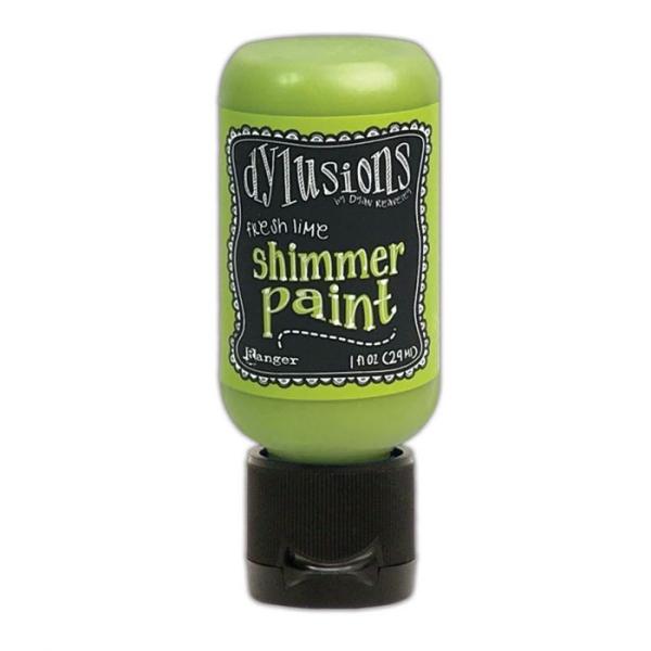 Ranger - Dylusions Flip Cap Paint Shimmer "Fresh lime" 29ml