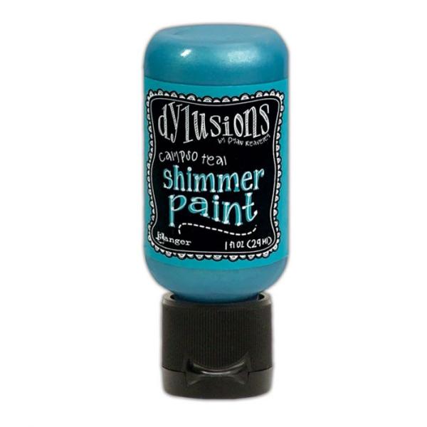 Ranger - Dylusions Flip Cap Paint Shimmer "Calypso teal" 29ml